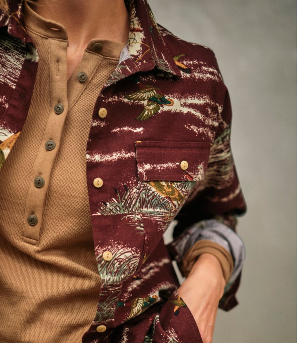 Women's Signature Camp Flannel Shirt | L.L.Bean outlet