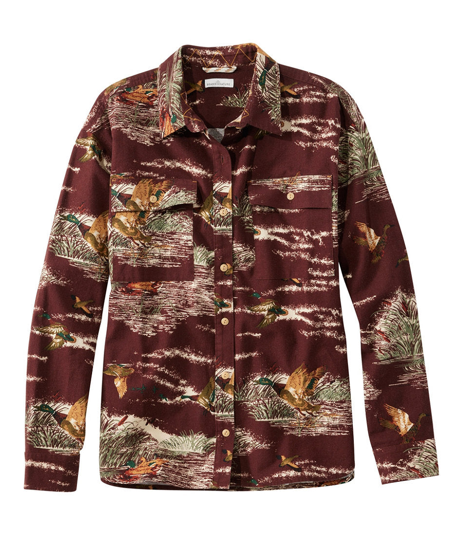 Women's Signature Camp Flannel Shirt | L.L.Bean outlet