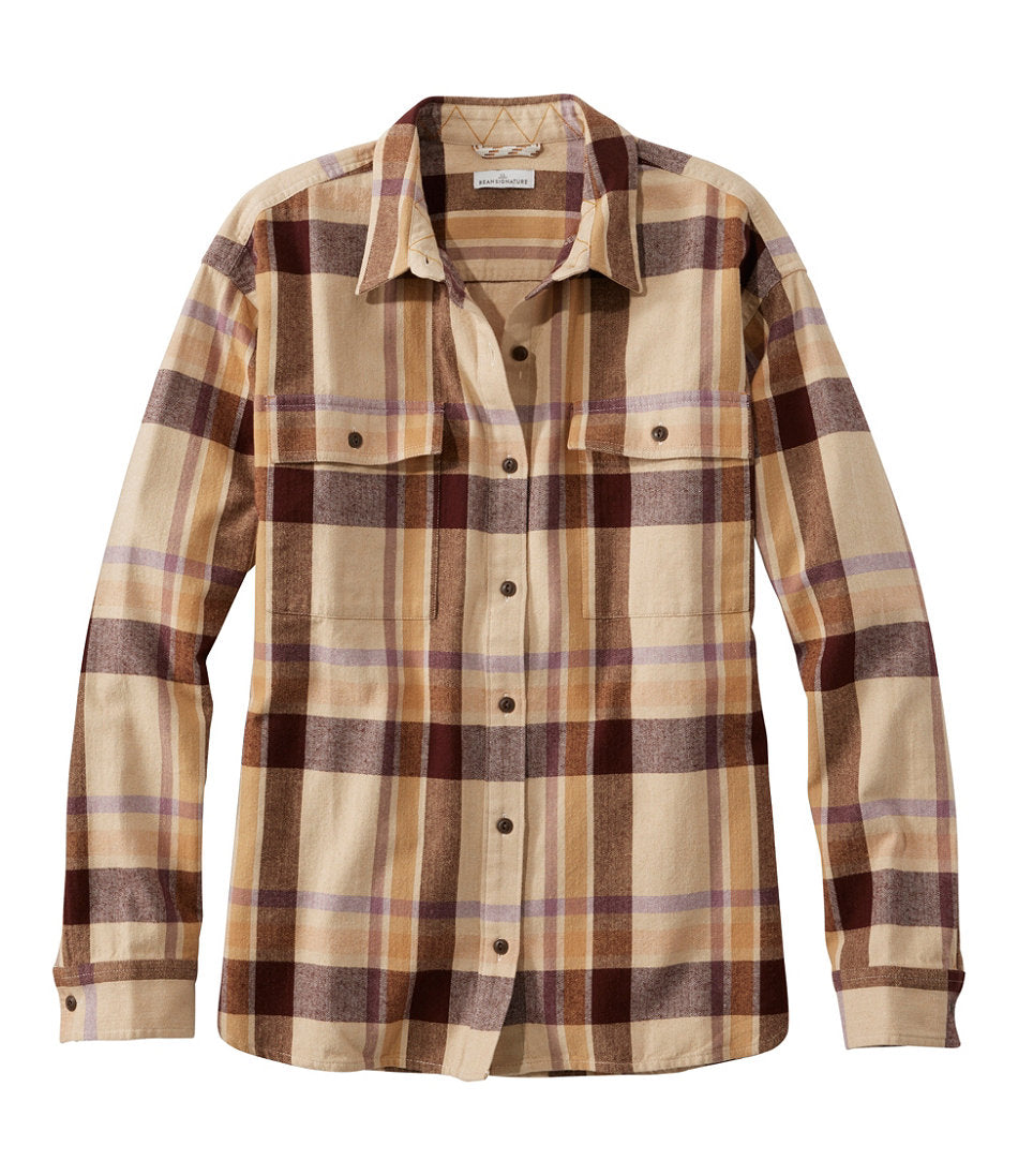 Women's Signature Camp Flannel Shirt | L.L.Bean outlet