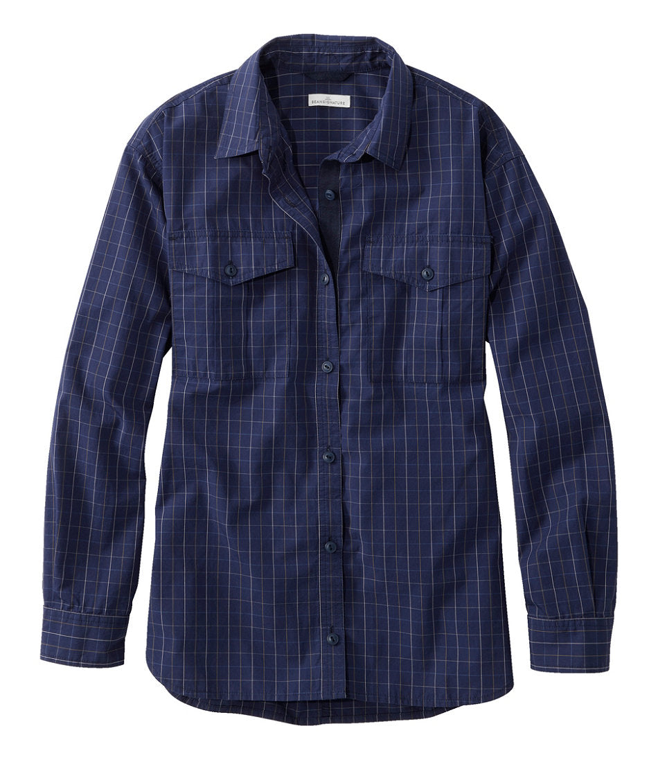 Women's Signature Soft Poplin Shirt, Novelty | L.L.Bean for sale