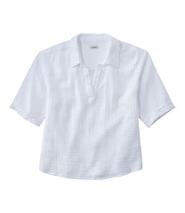 Women's Cloud Gauze Shirt, Polo | L.L.Bean discount