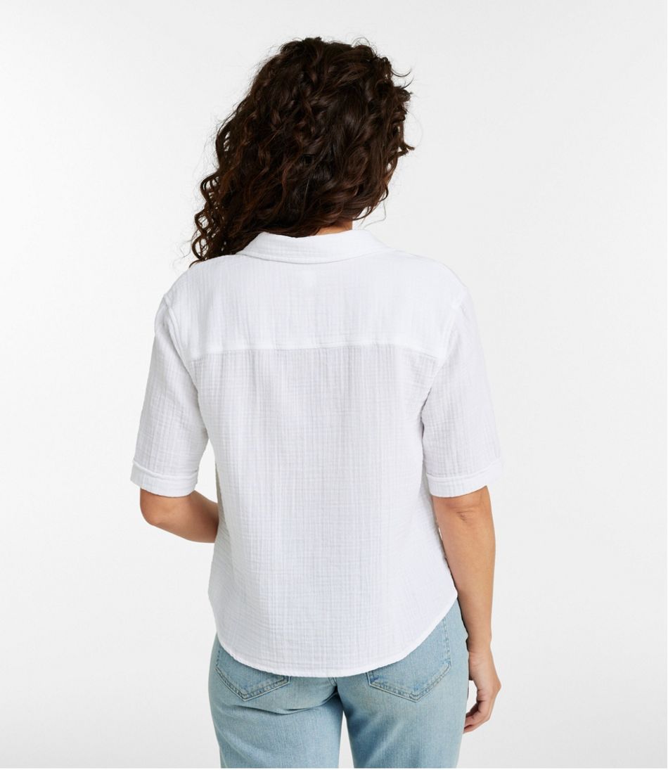 Women's Cloud Gauze Shirt, Polo | L.L.Bean discount