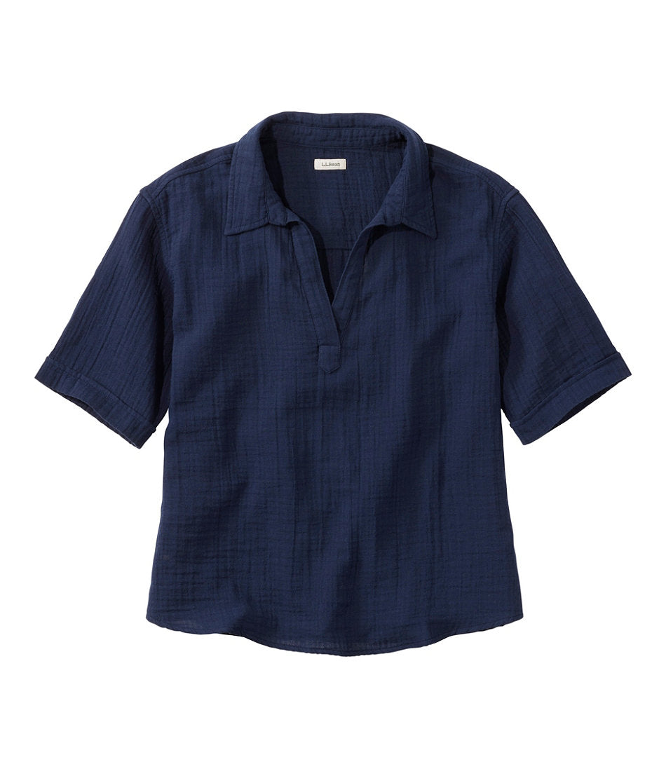 Women's Cloud Gauze Shirt, Polo | L.L.Bean discount