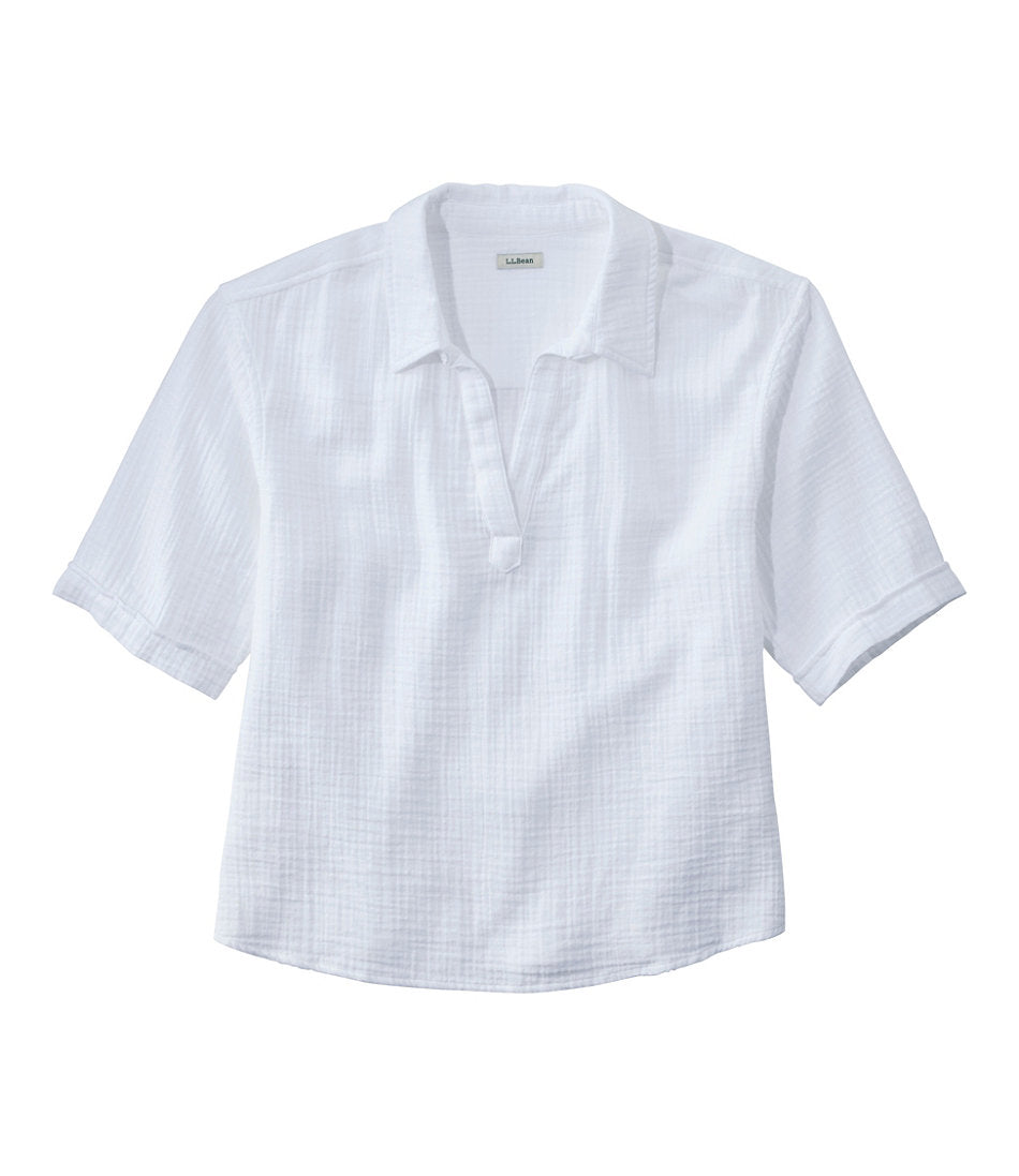 Women's Cloud Gauze Shirt, Polo | L.L.Bean discount