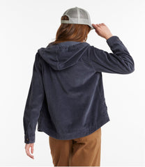 Women's Comfort Corduroy Relaxed Shirt, Zip Hoodie | L.L.Bean sale