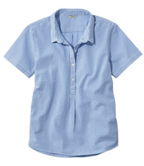 Women's Vacationland Seersucker Shirt, Short-Sleeve Popover Stripe | L.L.Bean near me