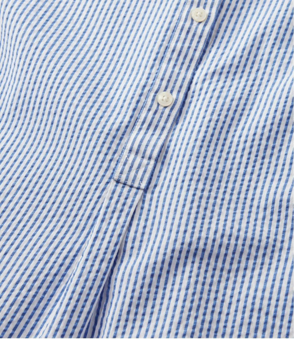 Women's Vacationland Seersucker Shirt, Short-Sleeve Popover Stripe | L.L.Bean near me