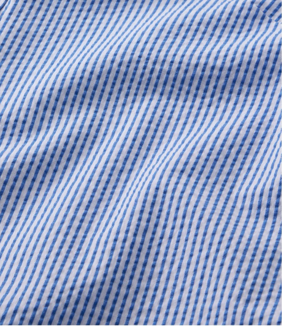 Women's Vacationland Seersucker Shirt, Short-Sleeve Popover Stripe | L.L.Bean near me
