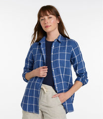 Women's Premium Washable Linen Shirt, Tunic Stripe | L.L.Bean discount