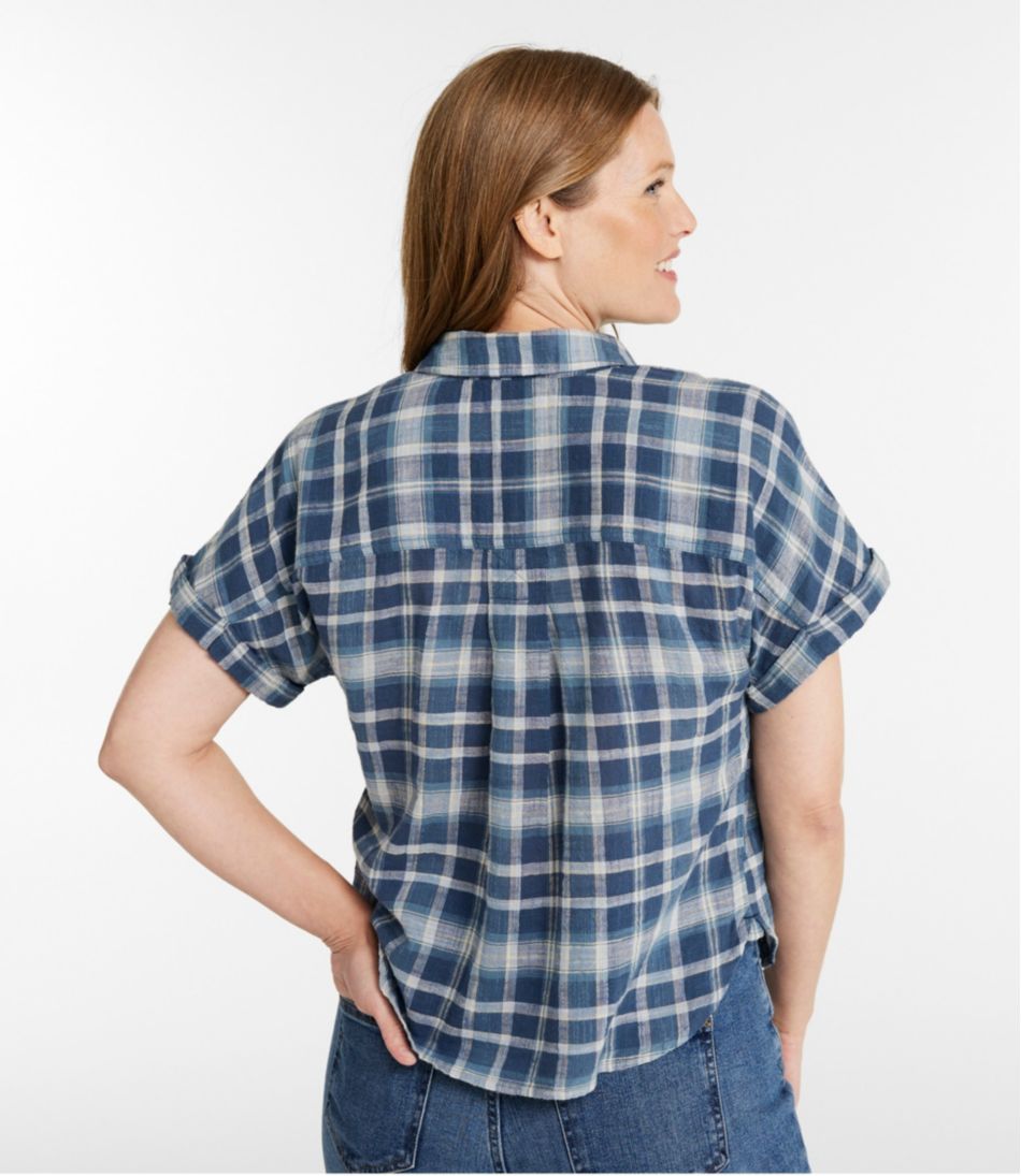 Women's L.L.Bean Day Breeze Shirt, Short-Sleeve Button-Front | L.L.Bean outlet
