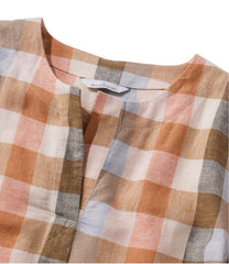 Women's Signature Linen-Blend Splitneck Shirt, Short-Sleeve | L.L.Bean near me