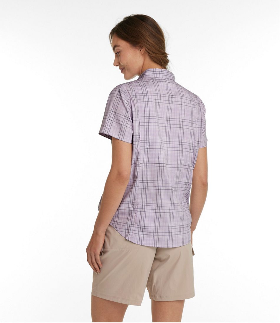 Women's Tropicwear Shirt, Plaid Short-Sleeve | L.L.Bean discount