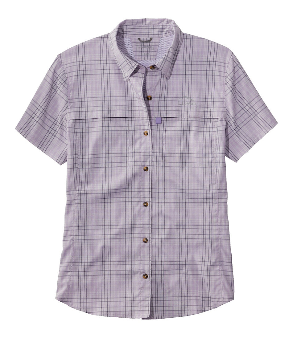 Women's Tropicwear Shirt, Plaid Short-Sleeve | L.L.Bean discount