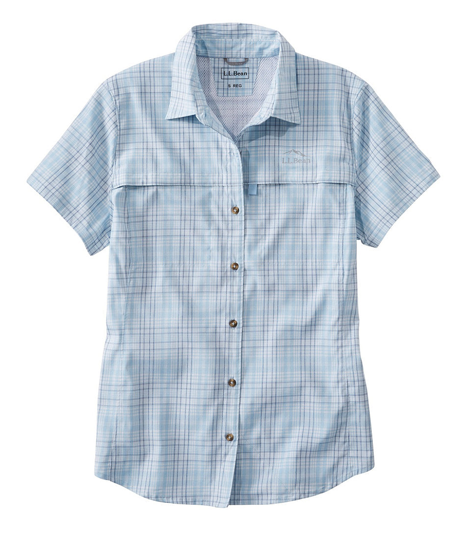 Women's Tropicwear Shirt, Plaid Short-Sleeve | L.L.Bean discount