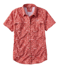 Women's Tropicwear Shirt, Short-Sleeve Print | L.L.Bean sale