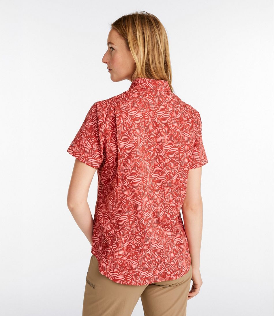 Women's Tropicwear Shirt, Short-Sleeve Print | L.L.Bean sale