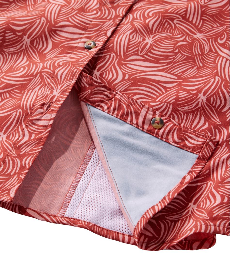 Women's Tropicwear Shirt, Short-Sleeve Print | L.L.Bean sale