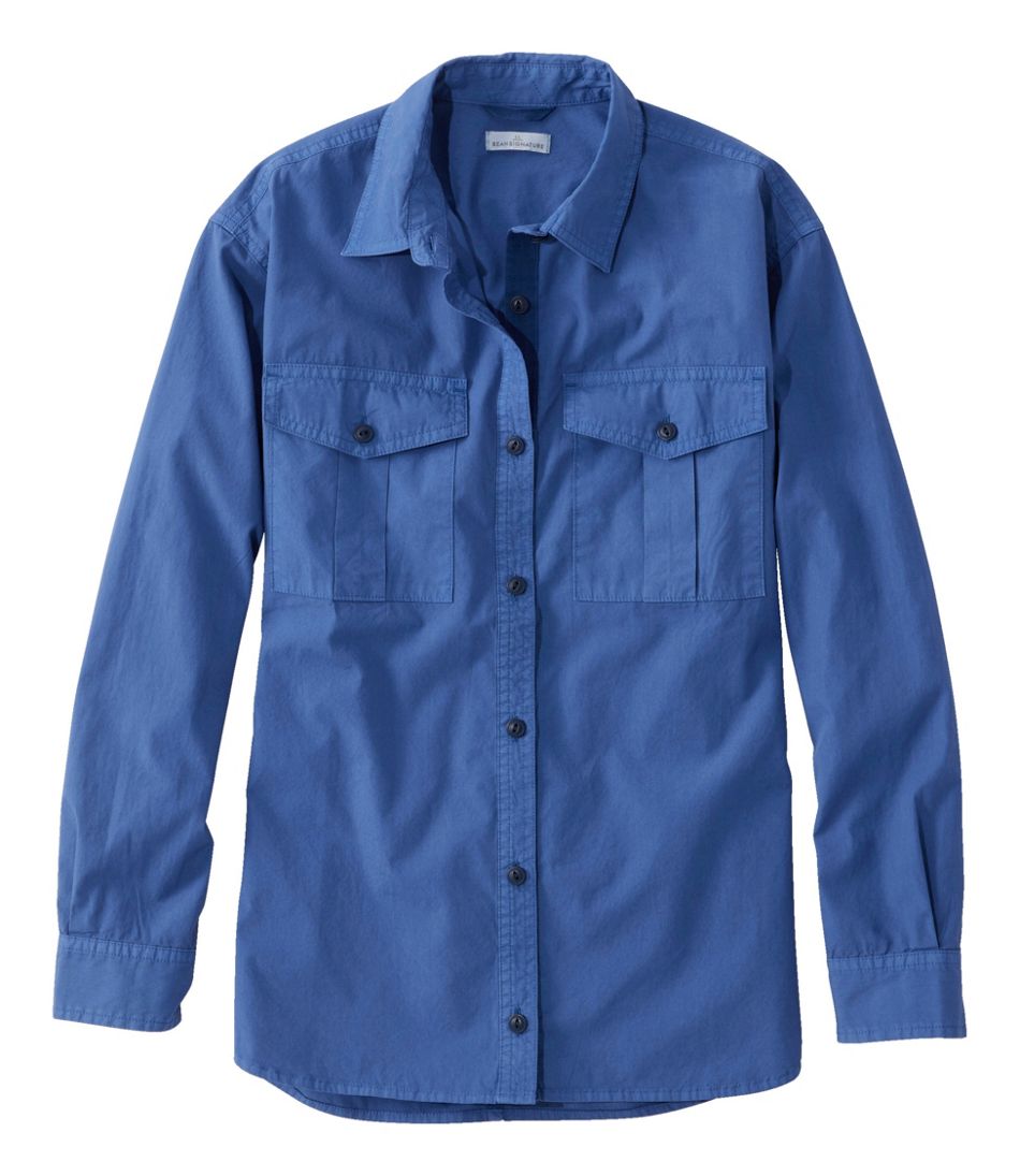 Women's Signature Soft Poplin Shirt | L.L.Bean on sale