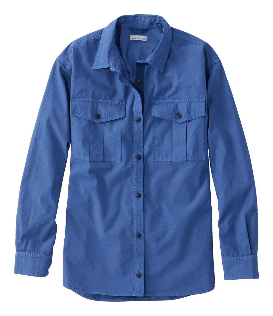 Women's Signature Soft Poplin Shirt | L.L.Bean on sale