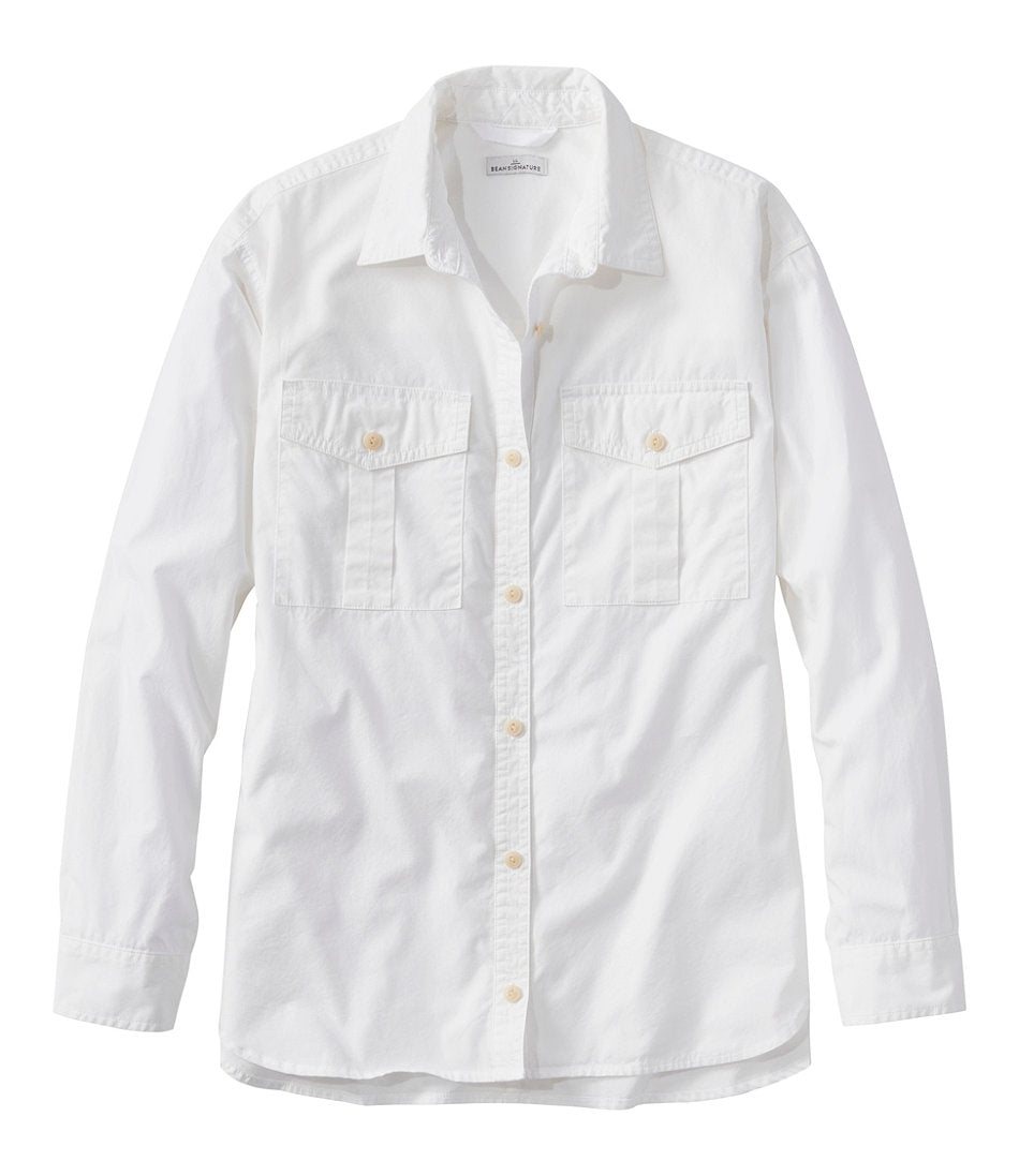 Women's Signature Soft Poplin Shirt | L.L.Bean on sale