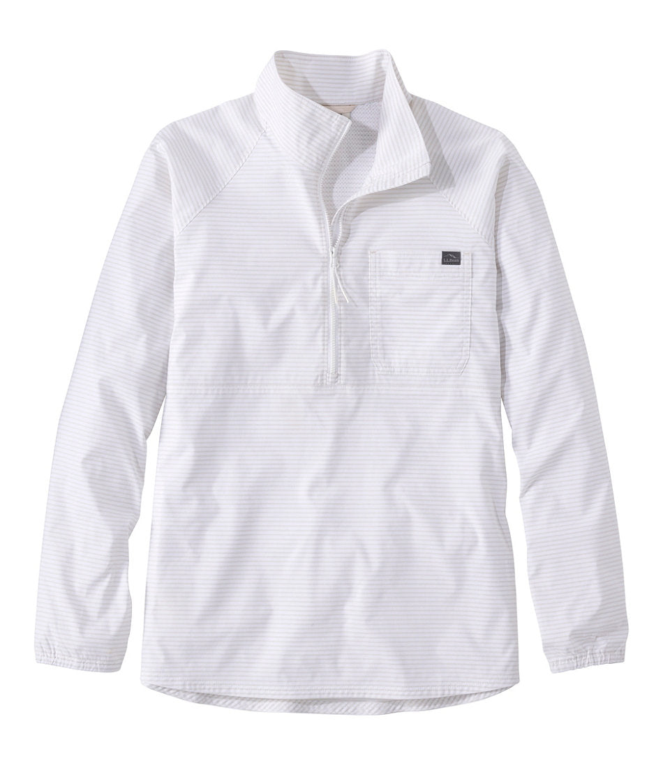 Women's Everyday SunSmart® Woven Shirt, Quarter-Zip Pullover Colorblock | L.L.Bean discount