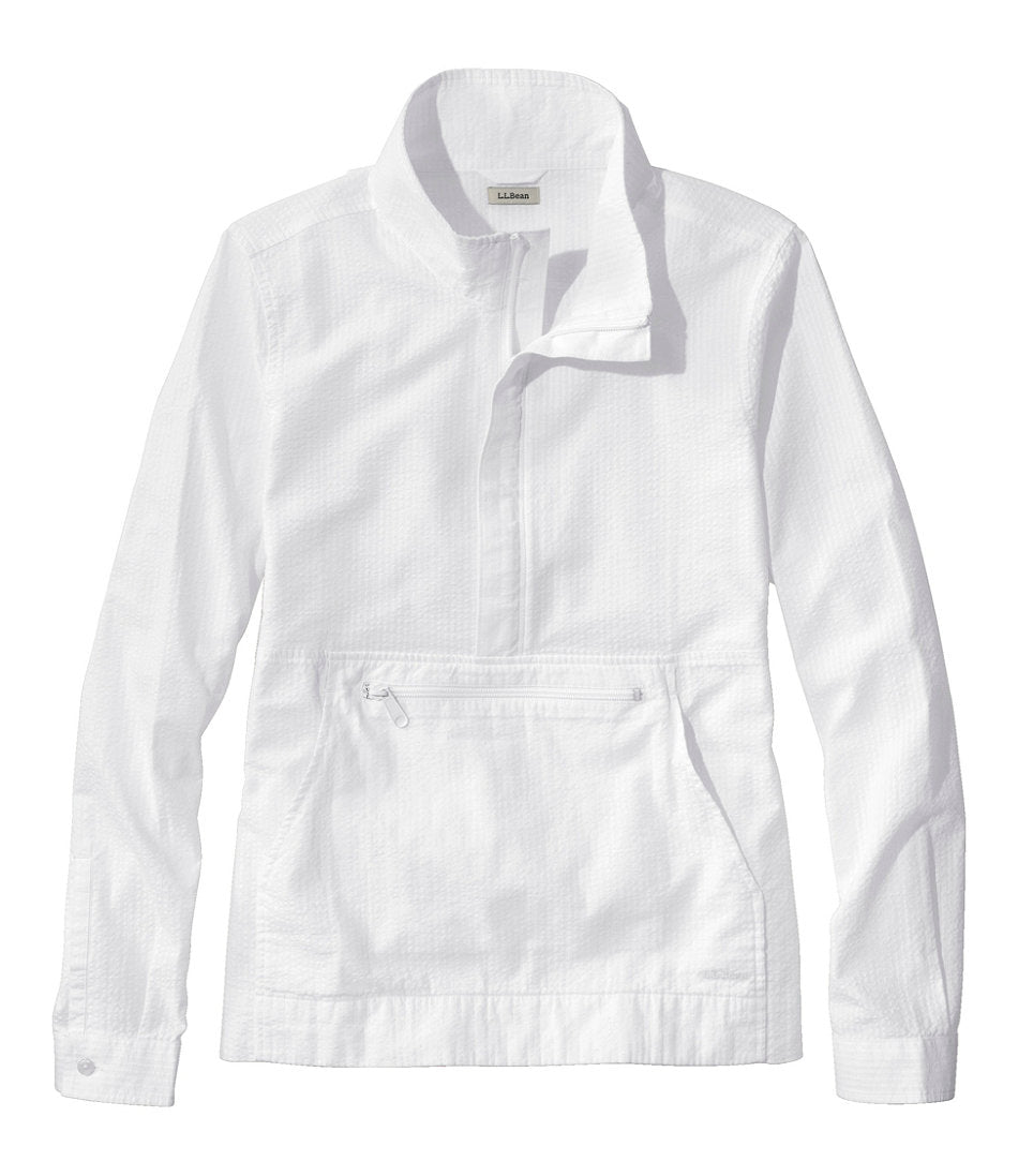 Women's Vacationland Seersucker Anorak | L.L.Bean outlet