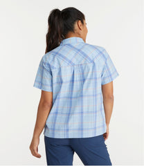 Women's Everyday SunSmart® Woven Shirt, Short-Sleeve Plaid | L.L.Bean sale
