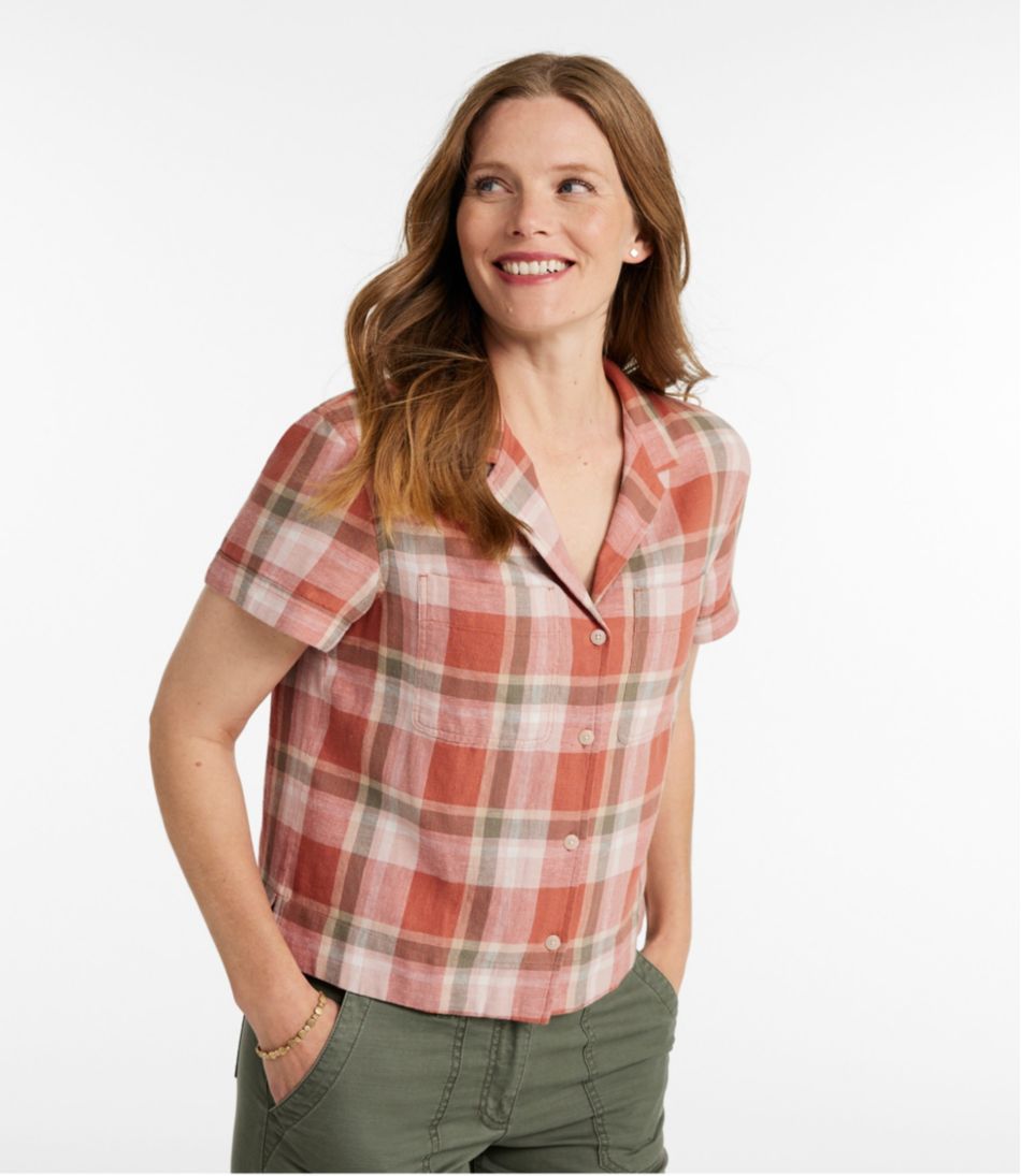 Women's Signature Hemp/Cotton Camp Shirt, Short-Sleeve | L.L.Bean near me