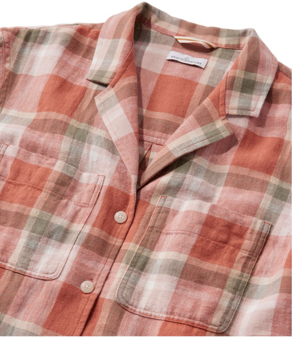 Women's Signature Hemp/Cotton Camp Shirt, Short-Sleeve | L.L.Bean near me
