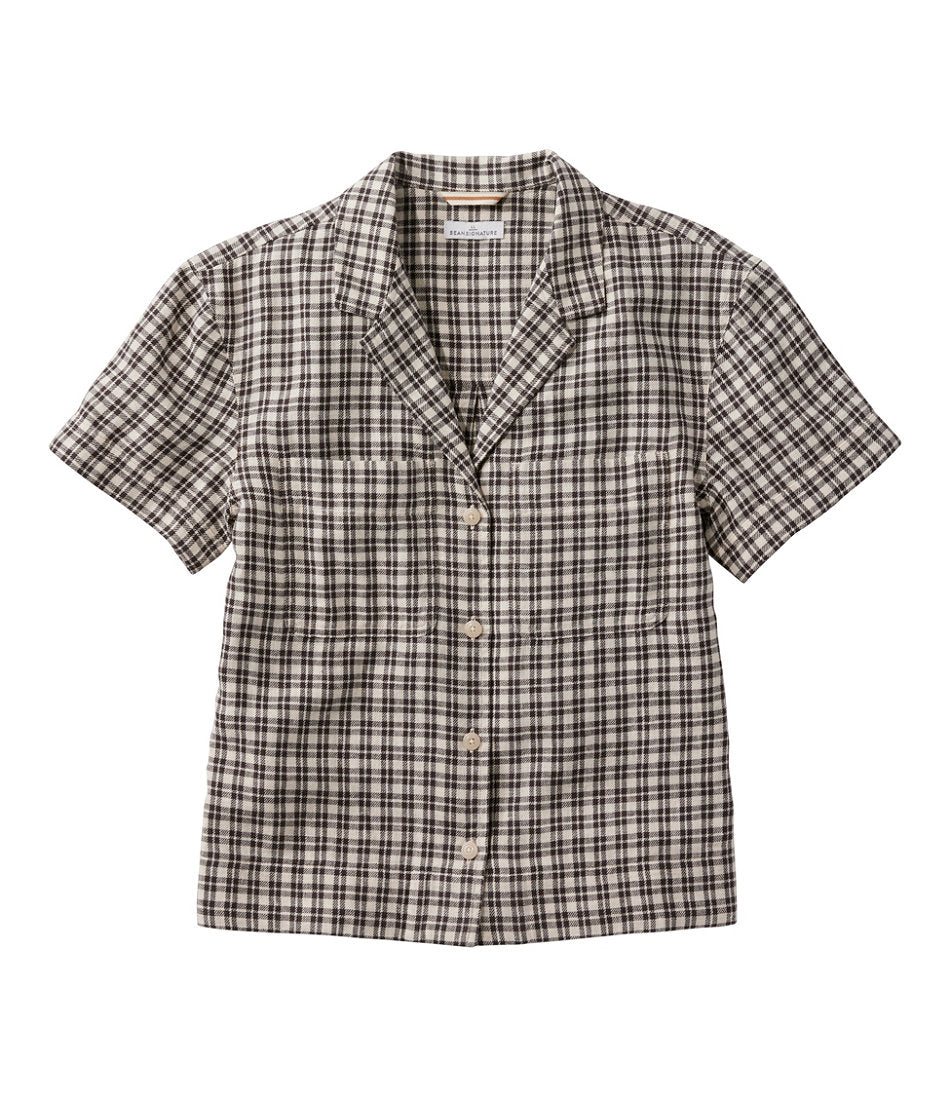 Women's Signature Hemp/Cotton Camp Shirt, Short-Sleeve | L.L.Bean near me