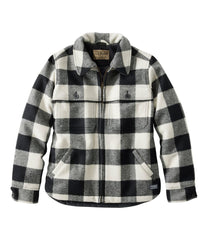 Women's Maine Guide Zip Front Jac-Shirt with Primaloft, Plaid | L.L.Bean online