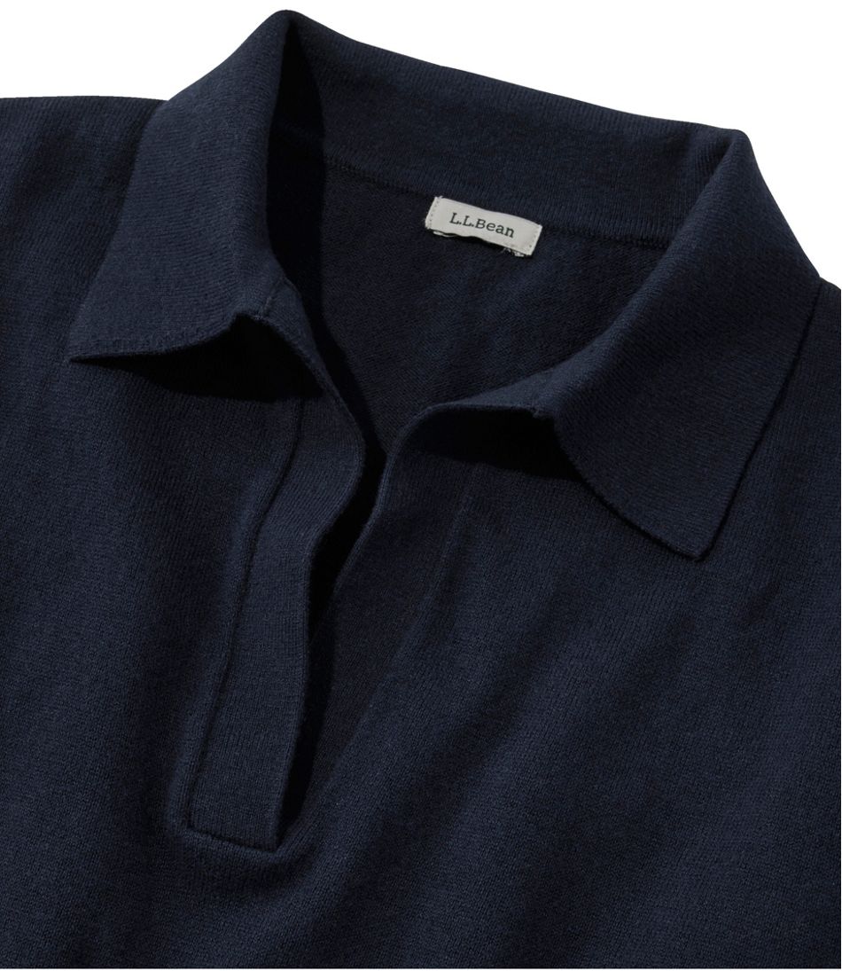Women's Cotton/Cashmere Sweater, Polo | L.L.Bean on sale