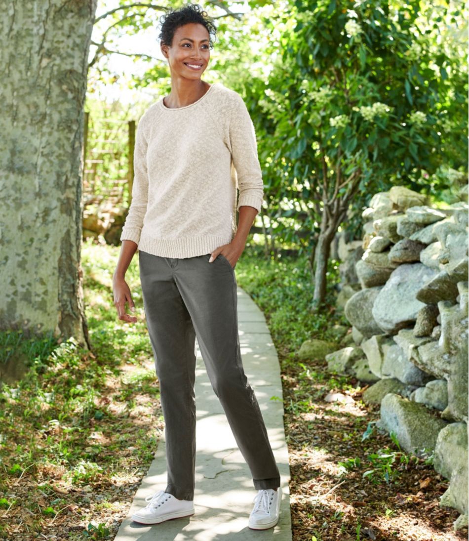 Women's Midweight Cotton Slub Rollneck Pullover | L.L.Bean near me