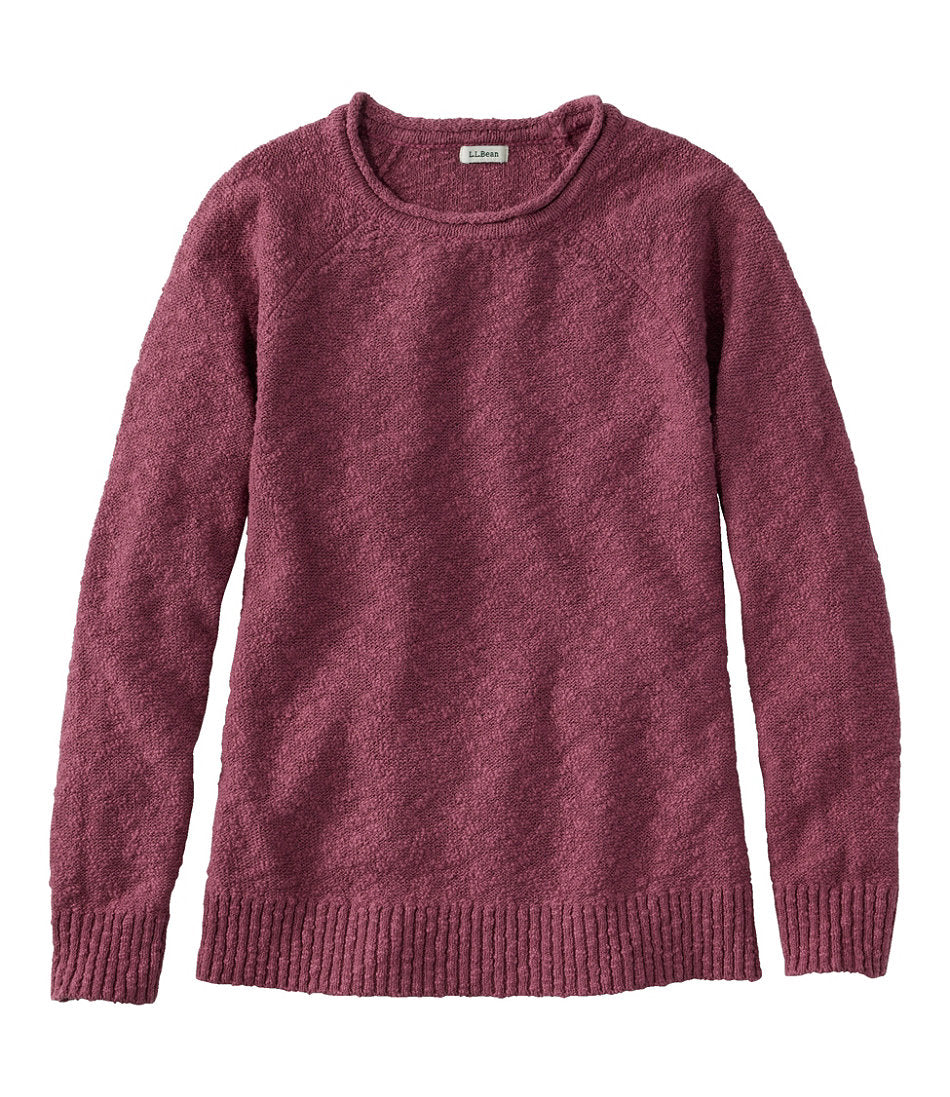Women's Midweight Cotton Slub Rollneck Pullover | L.L.Bean near me
