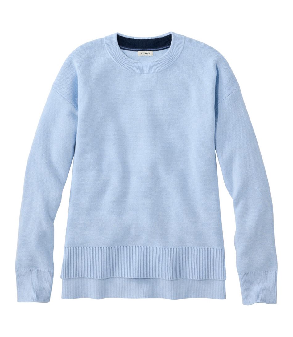 Women's Wicked Soft Cotton/Cashmere Crewneck Sweater | L.L.Bean discount