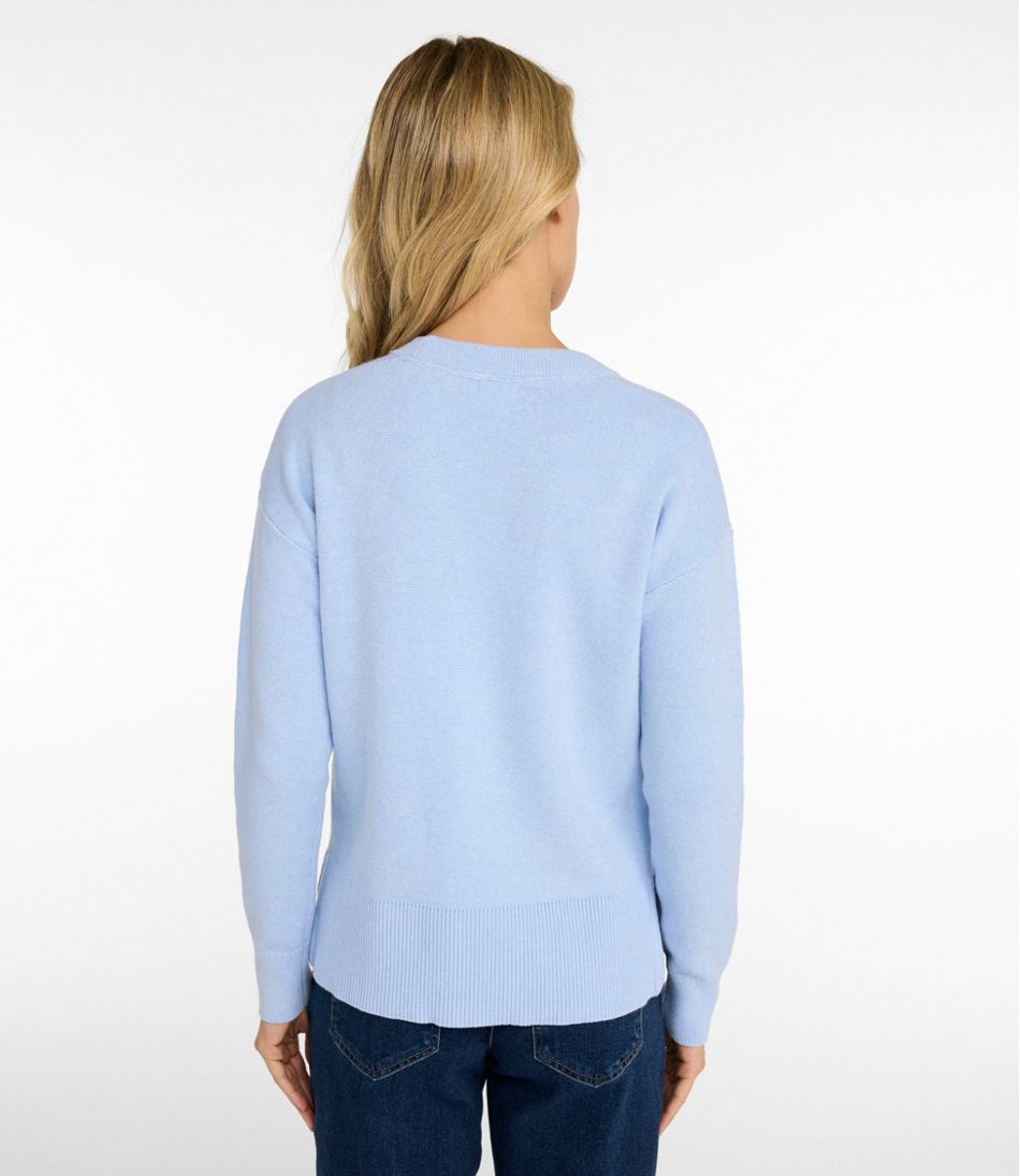 Women's Wicked Soft Cotton/Cashmere Crewneck Sweater | L.L.Bean discount