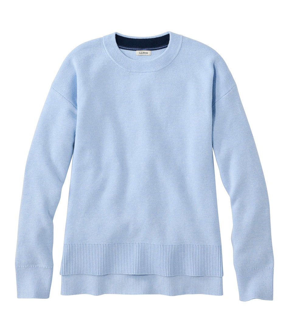 Women's Wicked Soft Cotton/Cashmere Crewneck Sweater | L.L.Bean discount