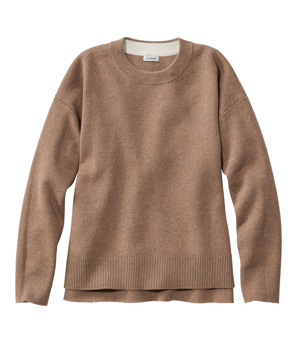 Women's Wicked Soft Cotton/Cashmere Crewneck Sweater | L.L.Bean discount