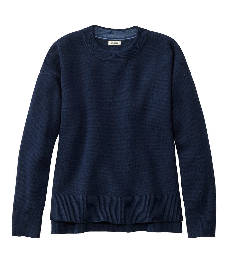 Women's Wicked Soft Cotton/Cashmere Crewneck Sweater | L.L.Bean discount