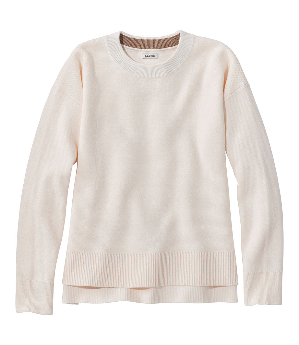Women's Wicked Soft Cotton/Cashmere Crewneck Sweater | L.L.Bean discount