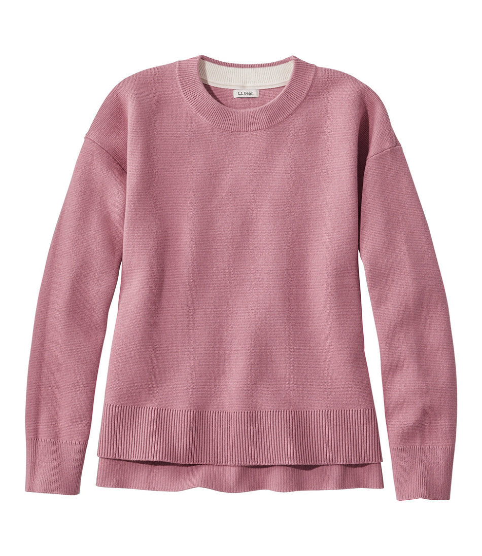Women's Wicked Soft Cotton/Cashmere Crewneck Sweater | L.L.Bean discount