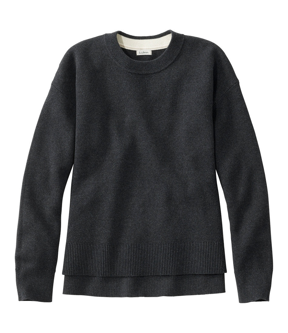 Women's Wicked Soft Cotton/Cashmere Crewneck Sweater | L.L.Bean discount