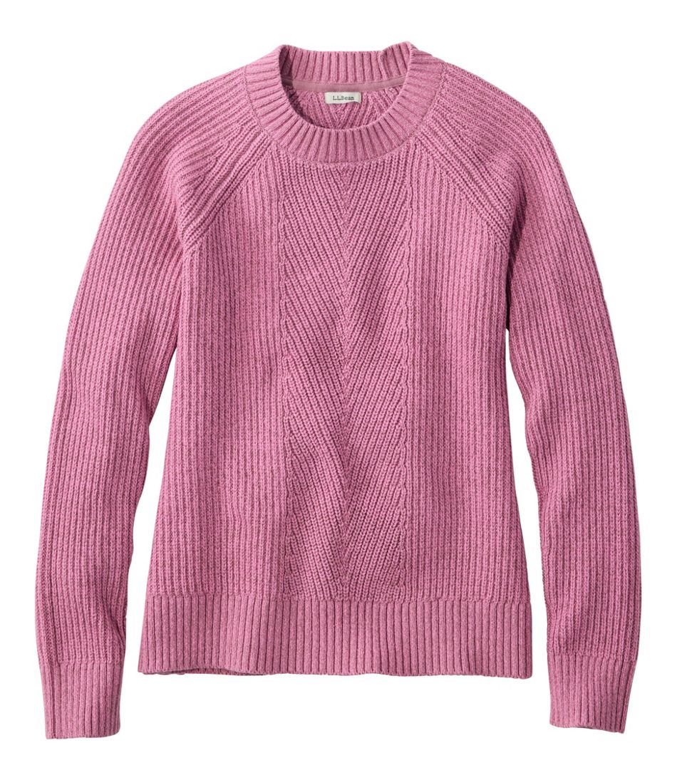 Women's Mariner Shaker Sweater, Crewneck | L.L.Bean sale