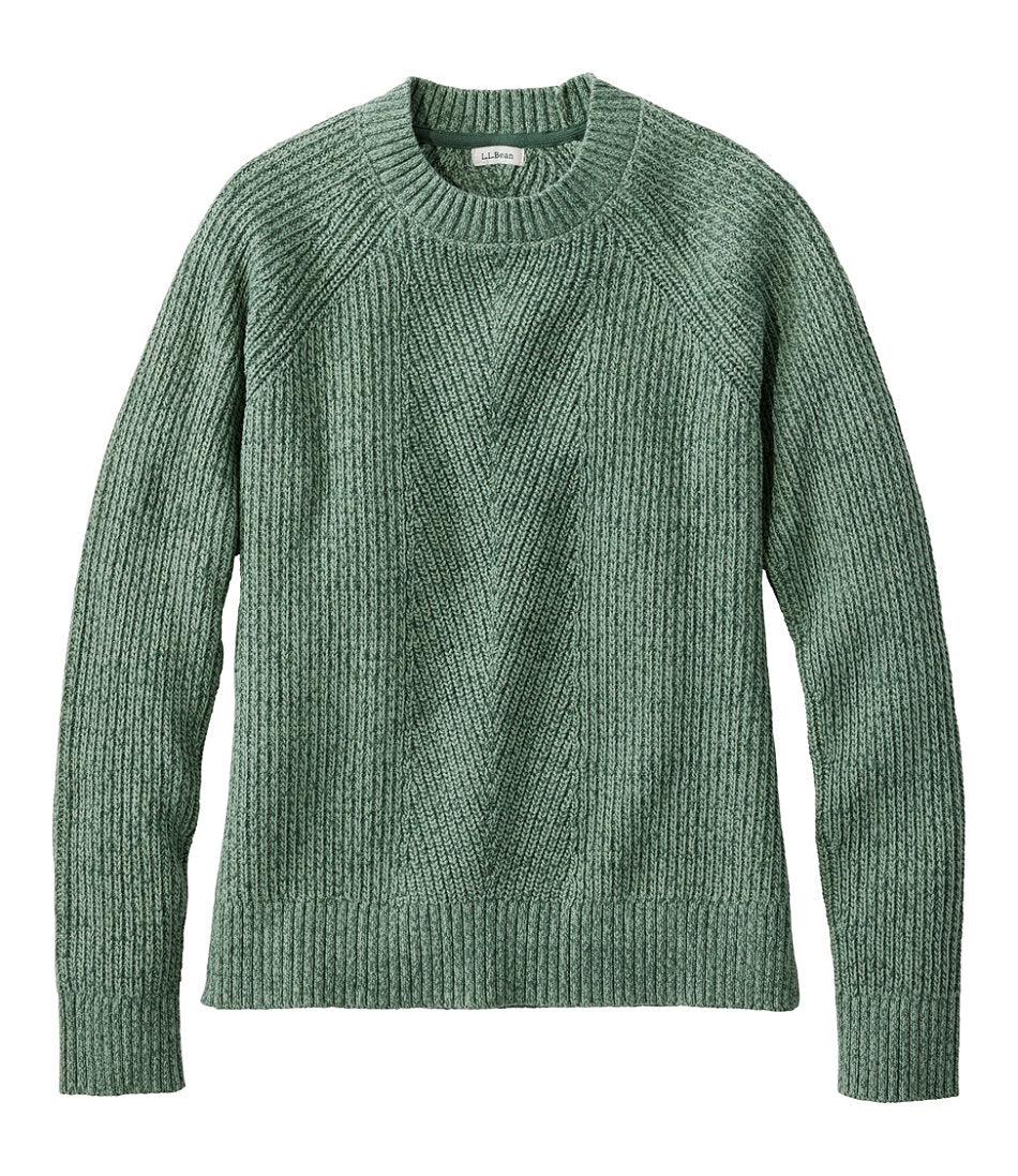 Women's Mariner Shaker Sweater, Crewneck | L.L.Bean sale