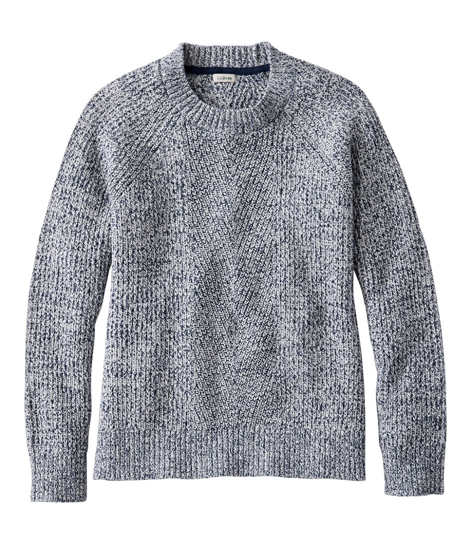 Women's Mariner Shaker Sweater, Crewneck | L.L.Bean sale
