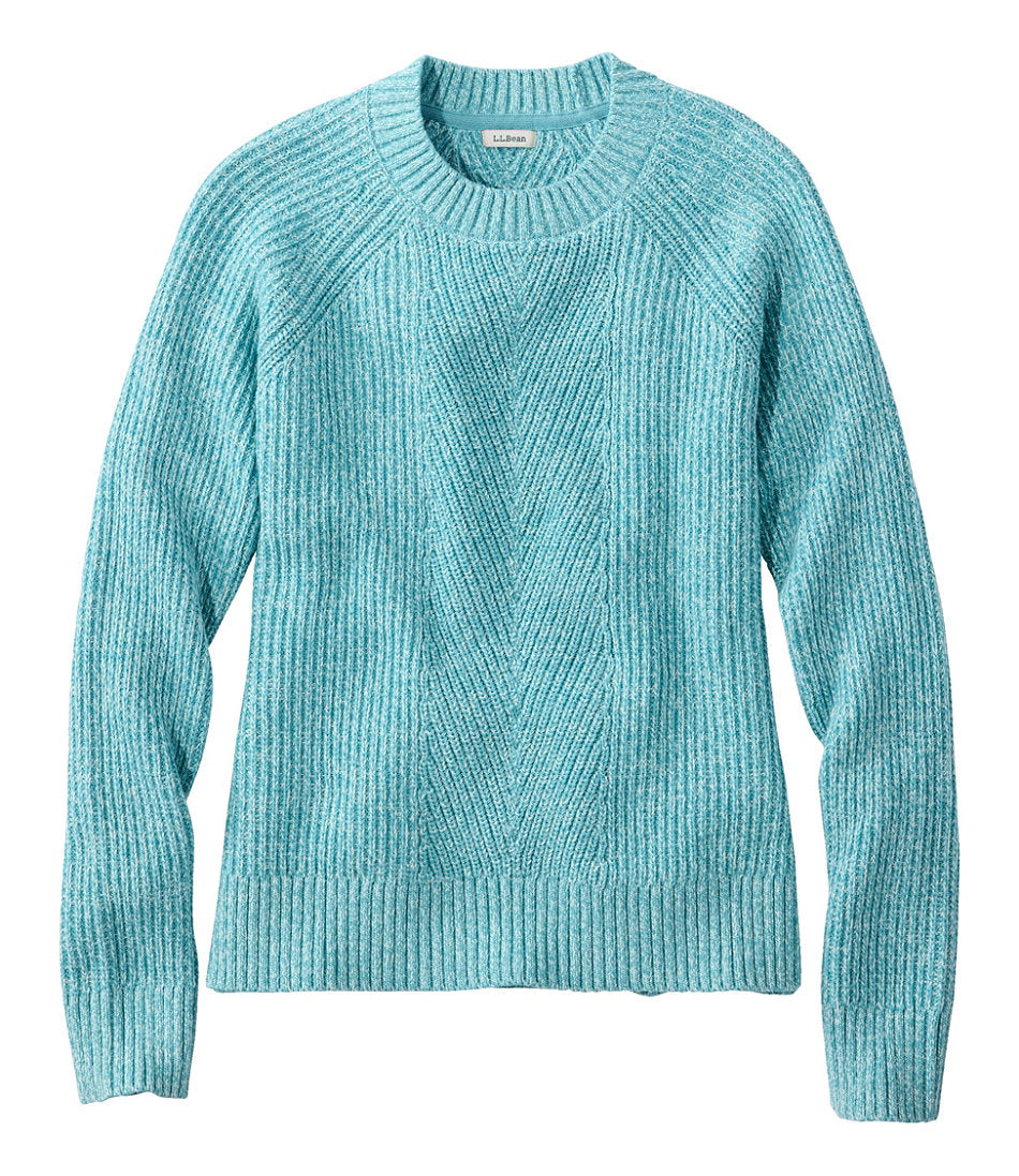 Women's Mariner Shaker Sweater, Crewneck | L.L.Bean sale