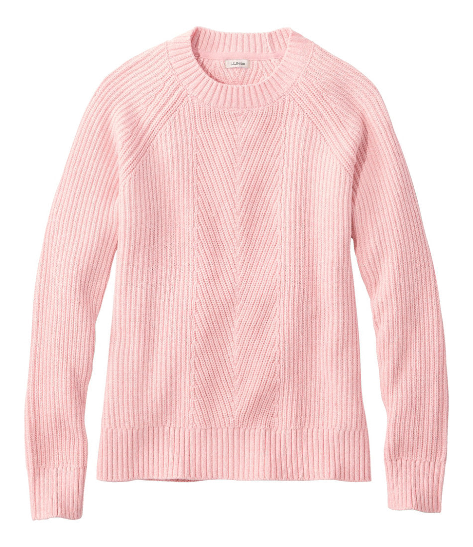 Women's Mariner Shaker Sweater, Crewneck | L.L.Bean sale