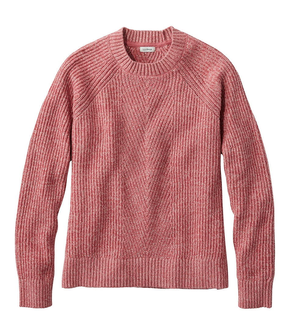 Women's Mariner Shaker Sweater, Crewneck | L.L.Bean sale