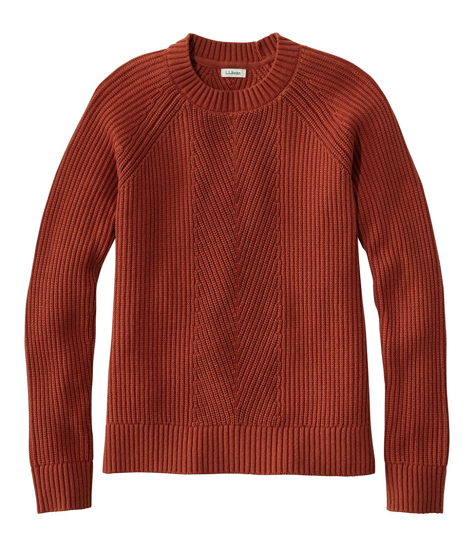 Women's Mariner Shaker Sweater, Crewneck | L.L.Bean sale