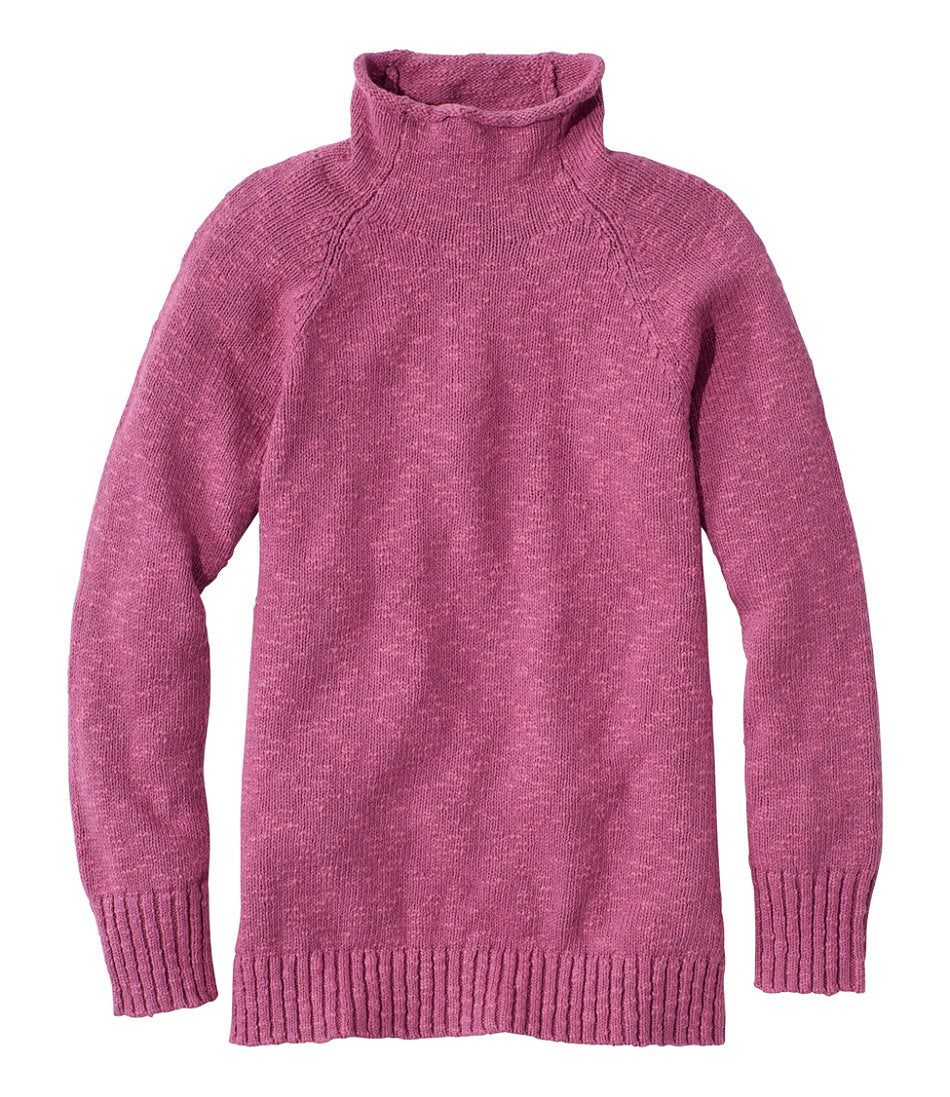 Women's Cotton Ragg Sweater, Funnelneck Pullover | L.L.Bean discount